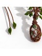 Collar Árbol de la Vida con cristal de cuarzo